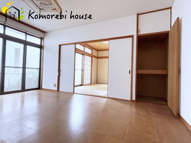 和室とつながるLDKです