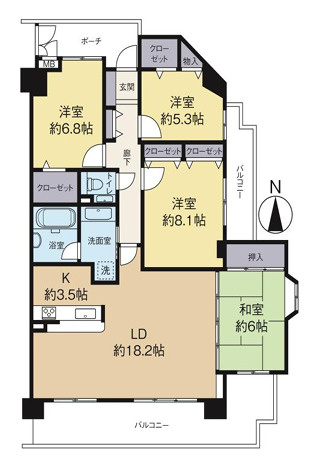 間取り：328000651129