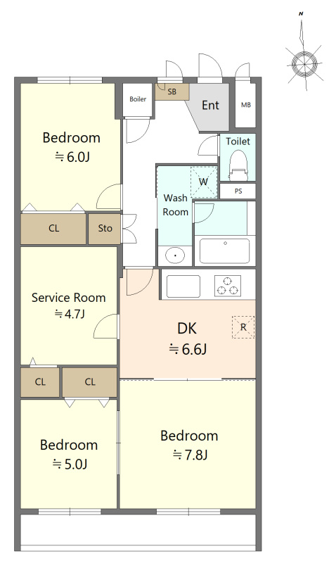 間取り：323000455372