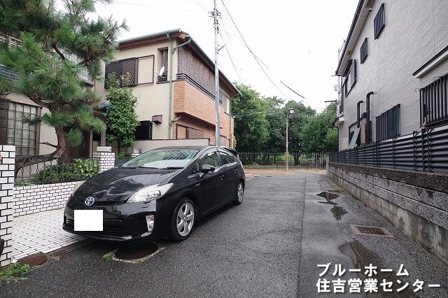 前面道路です！