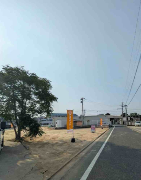 【則松三丁目（1期）の前面道路含む現地写真】