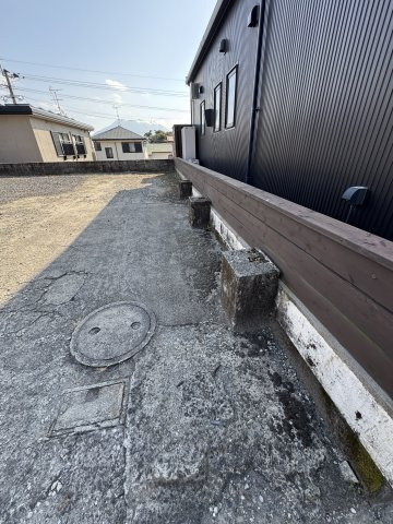 杭ブロック残置有り