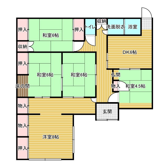 間取り：309000089455