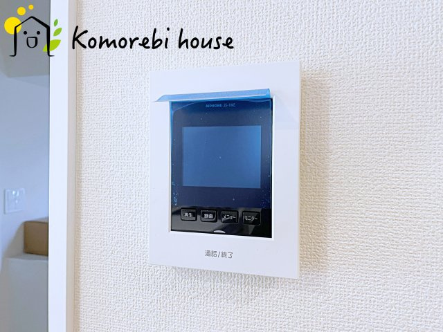 モニター付インターホンです