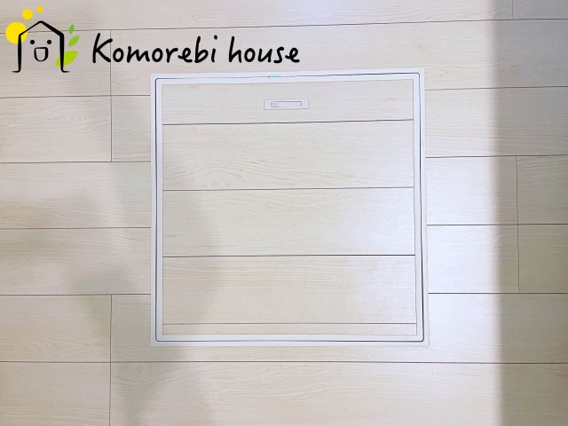 床下収納です