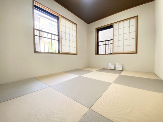 琉球畳の和室♪