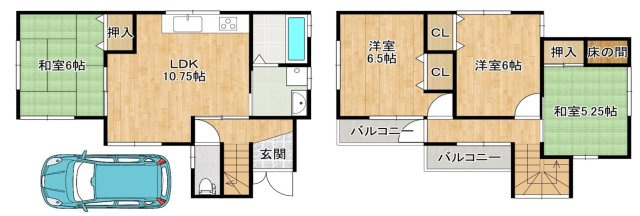 間取り：327001639035