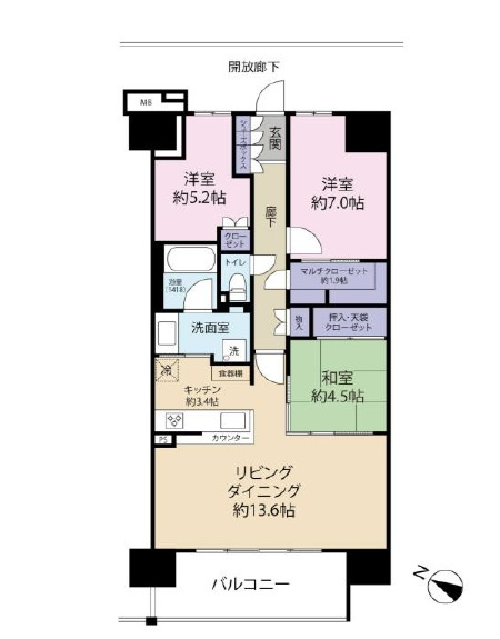 【ガーデンゲート千葉ニュータウン中央の間取り】