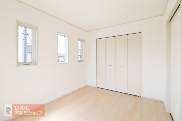 現地完成写真。お子様の成長を見守るお部屋♪