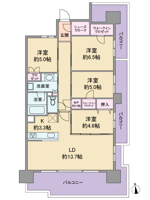 間取り：304000322284