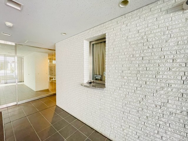 管理が行き届いた管理人室