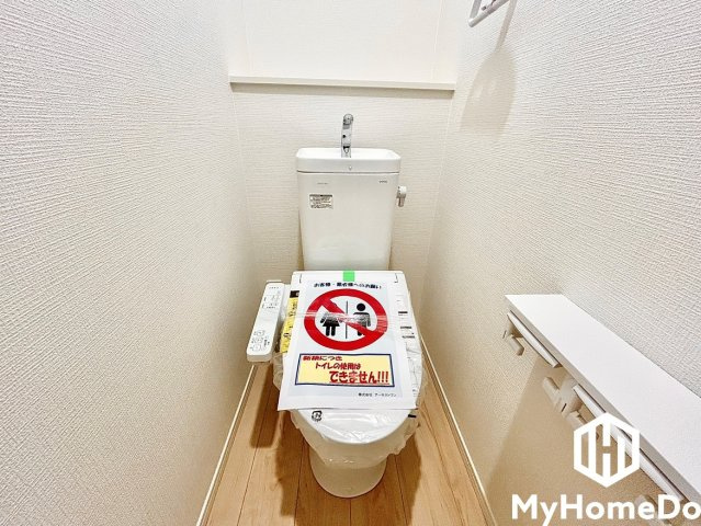 トイレが1階と2階にあるので、朝の忙しい時間にも混雑せず快適です