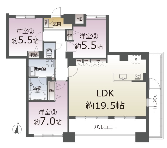 間取り：304000333461
