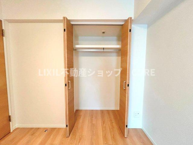 各居室にはクローゼットが備え付けられており、居室の広さを有効に使えます。