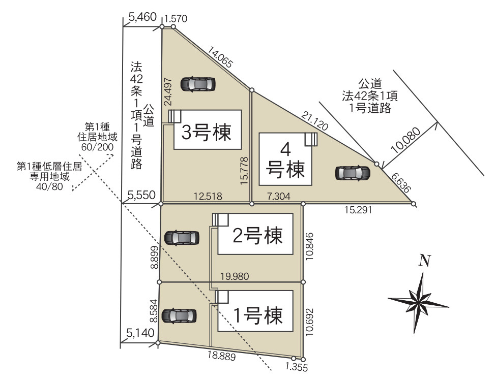 区画図