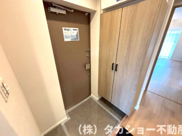 ゆったりとした玄関です