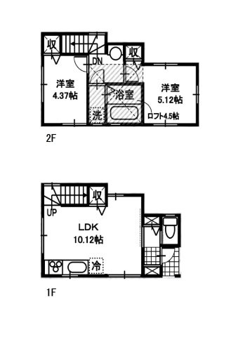 【JR南武線「武蔵新城」新築戸建の間取り】