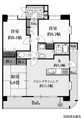 間取り：334000233393