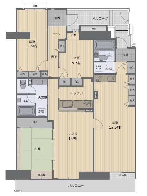 間取り：311001991458