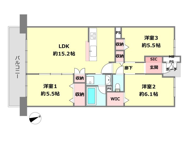 間取り：328000635932
