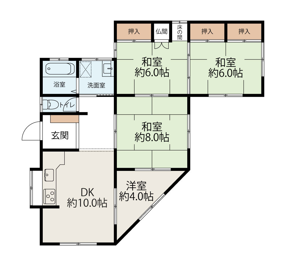 間取り：328000687405