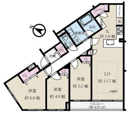 間取り：301000102286