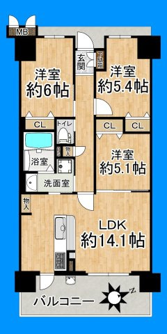 間取り：327002332092