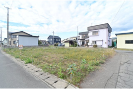 黒石市幸町 土地 三方道路の外観