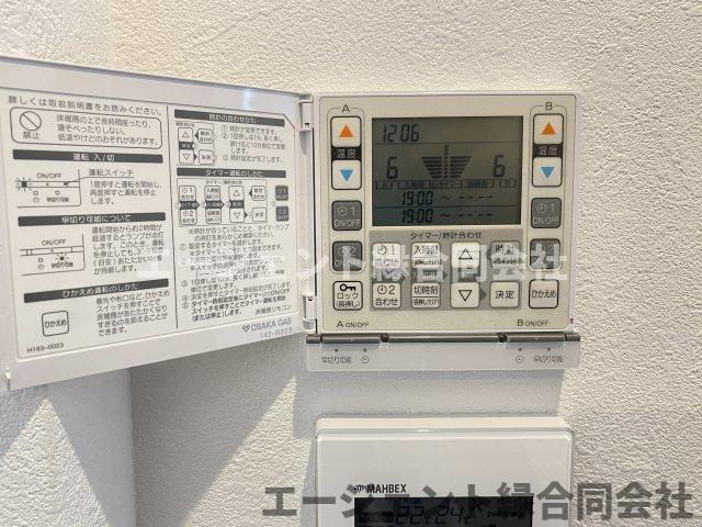 床暖房付きです