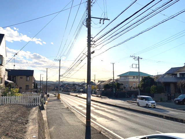 眺望も良好ですので、きれいな街並みが眺められます♪　形の整った整形地で建物の配置も考えやすいです。　多彩な建築プランをご提案いたします♪　お気軽にご相談ください！！　周辺環境も含めご案内いたします！！
