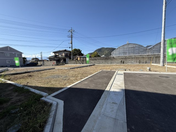 【笛吹市石和町川中島区画②　売地の外観】
