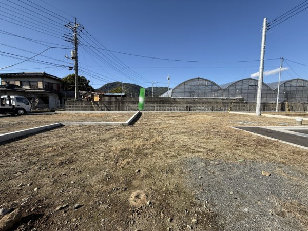 【笛吹市石和町川中島区画②　売地の外観】