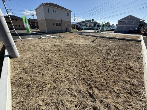 【笛吹市石和町川中島区画②　売地の外観】