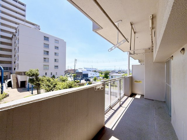 南バルコニーで毎日のお洗濯もラクラク快適です！