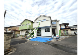 春日部市米島　新築一戸建ての外観