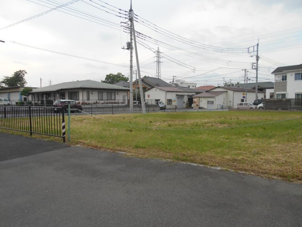 【前橋市六供町売地の外観】