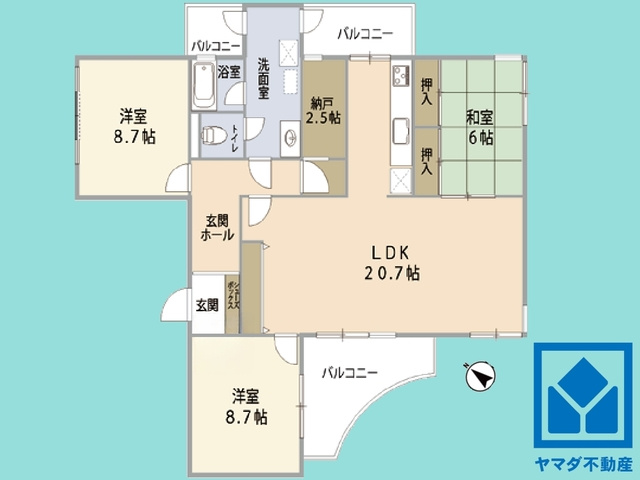 間取り：328000617263