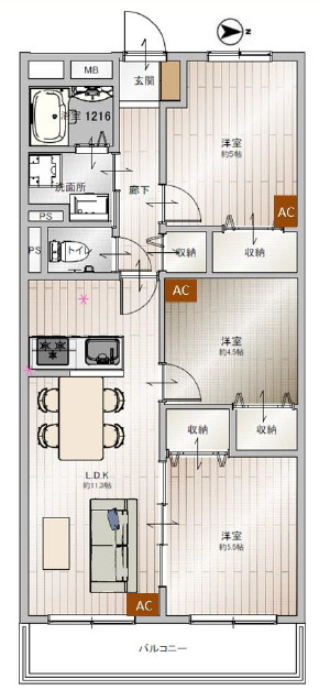 間取り：313004931369