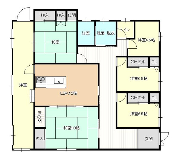 間取り：343000068449