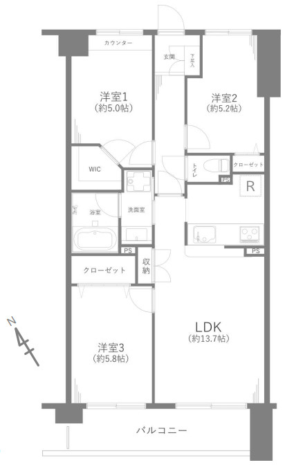 間取り：312001263301