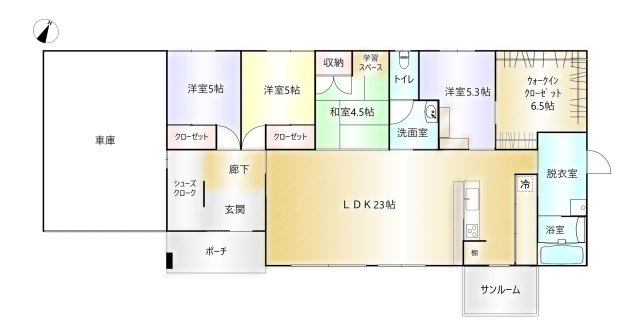 間取り：346000027357