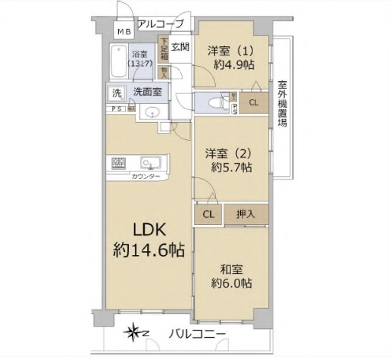 間取り：328000579875