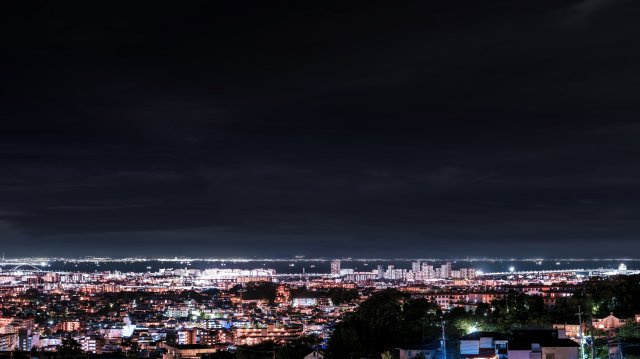 夜景（芦屋方面）