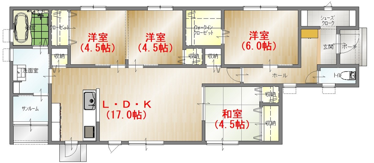 間取り：346000036734