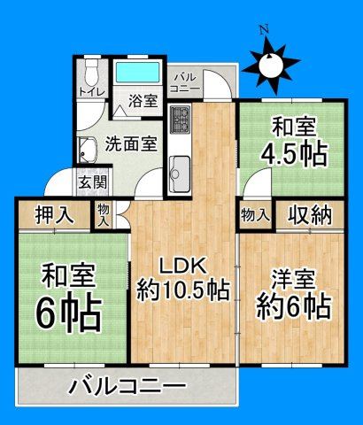間取り：327002596305