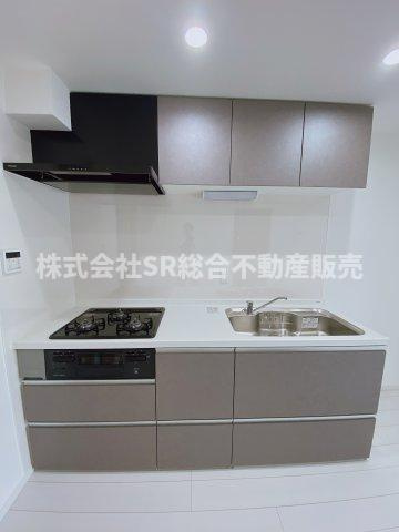 新調されたばかりのシステムキッチンで快適にお料理できます！