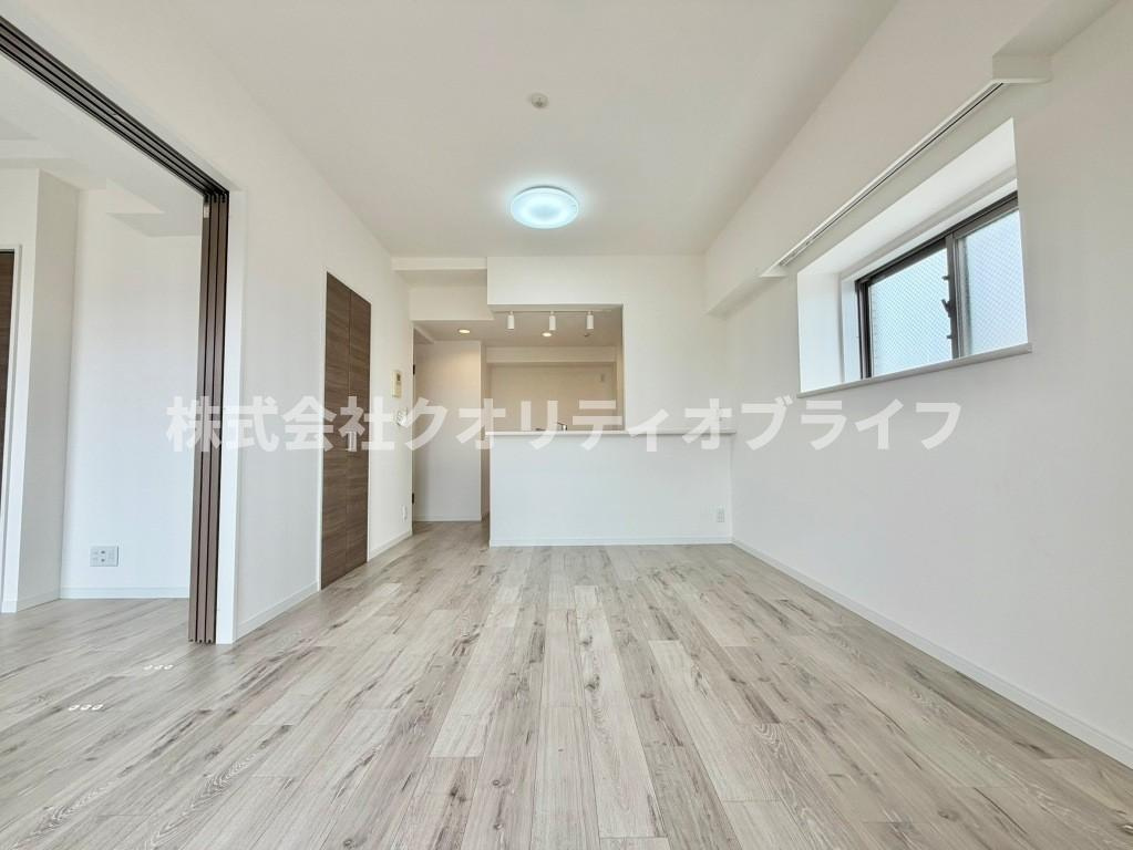 東、北向きの2面採光のLDK