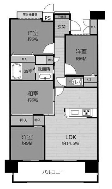 間取り：326000271657