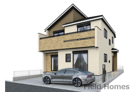 中央区並木4丁目新築戸建て 1号棟の外観