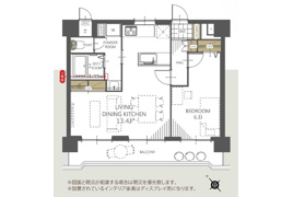 朝日プラザ越谷の間取り